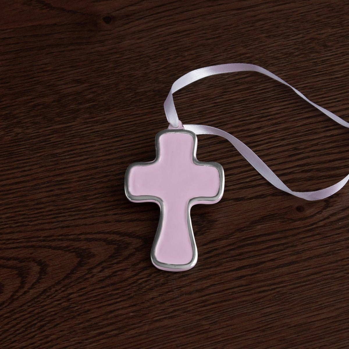 Encanto Athens Cross Ornament (Lilac) - Detail View | Bone & Brass