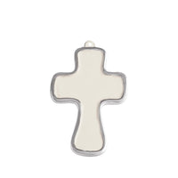 Encanto Athens Cross Ornament (Cream) | Bone & Brass