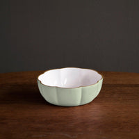 Encanto Devon Mini Bowl (Pistachio White) - Bowl Side View | Bone & Brass