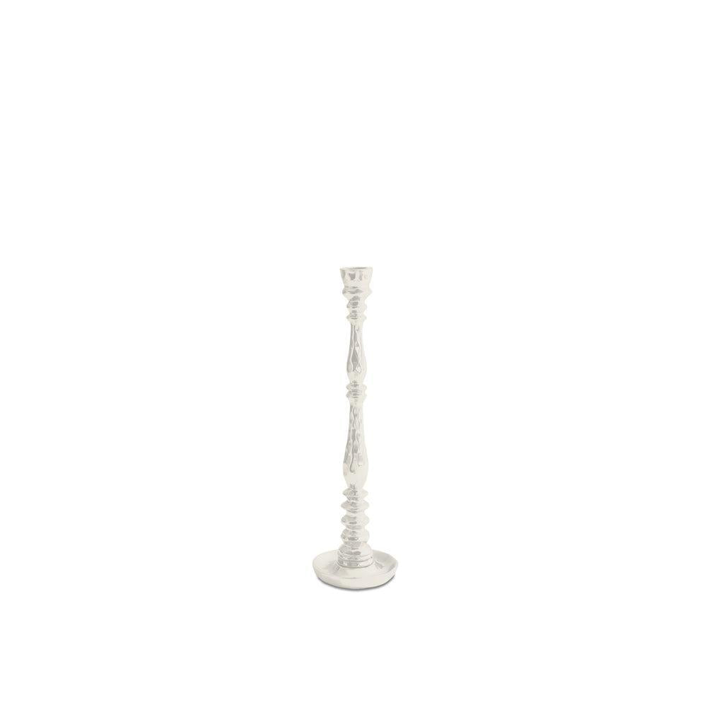 Encanto Crosby Small Candlestick Holder (Cream) | Bone & Brass