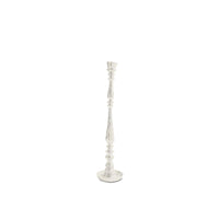 Encanto Crosby Medium Candlestick Holder (Cream) | Bone & Brass