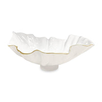 Encanto Bloom Medium Bowl (Cream White) | Bone & Brass