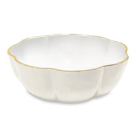 Encanto Devon Cream & White Bowl | Bone & Brass