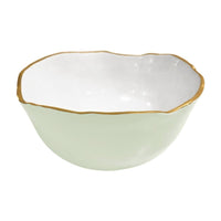 Encanto Osaka Large Bowl (Pistachio White) | Bone & Brass
