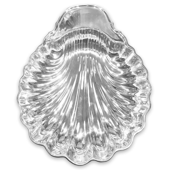 Vintage Medium Scallop Shell | Bone & Brass