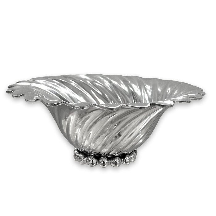 Silver Vienna Small Serving Bowl