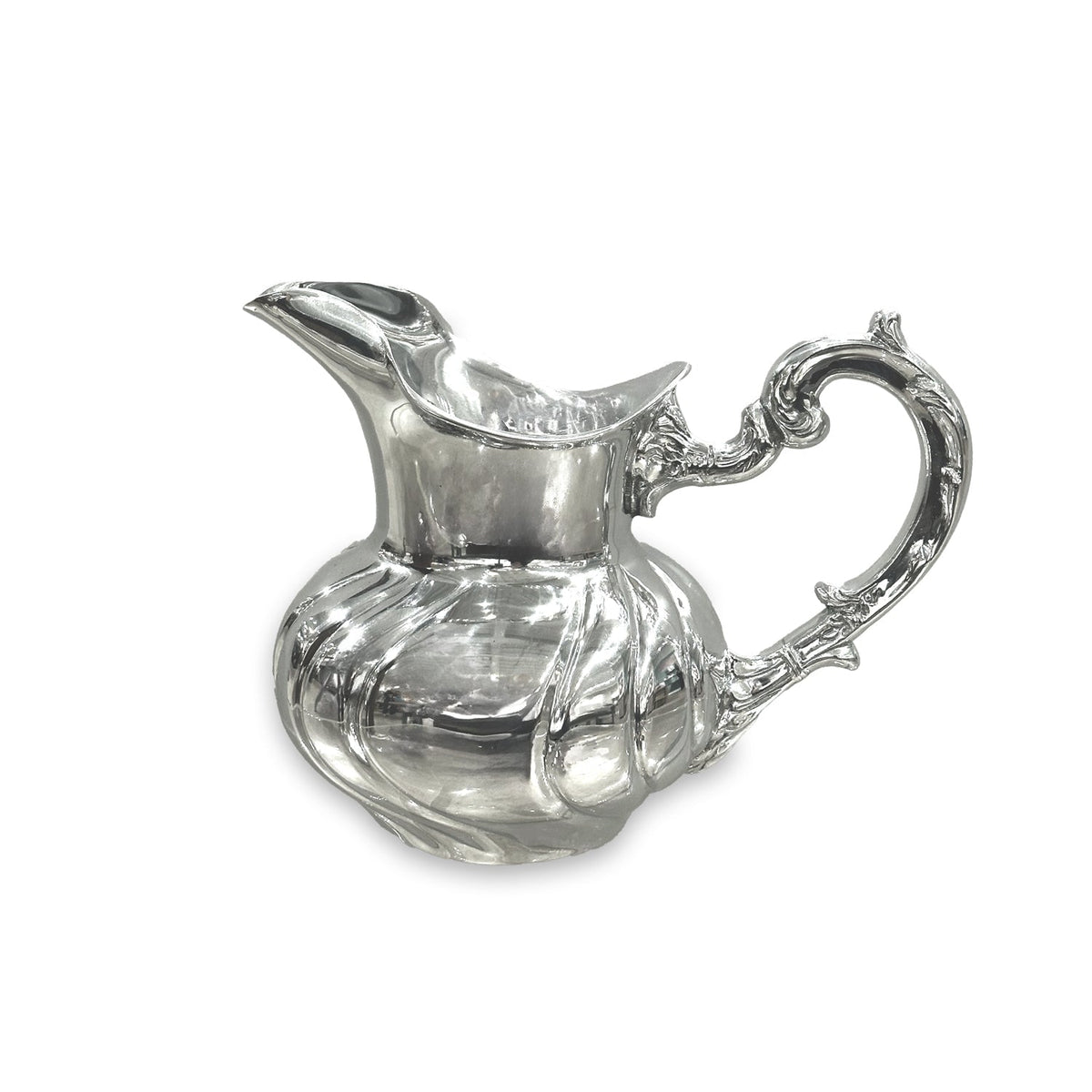 Vintage Silver Medium Pitcher | Bone & Brass