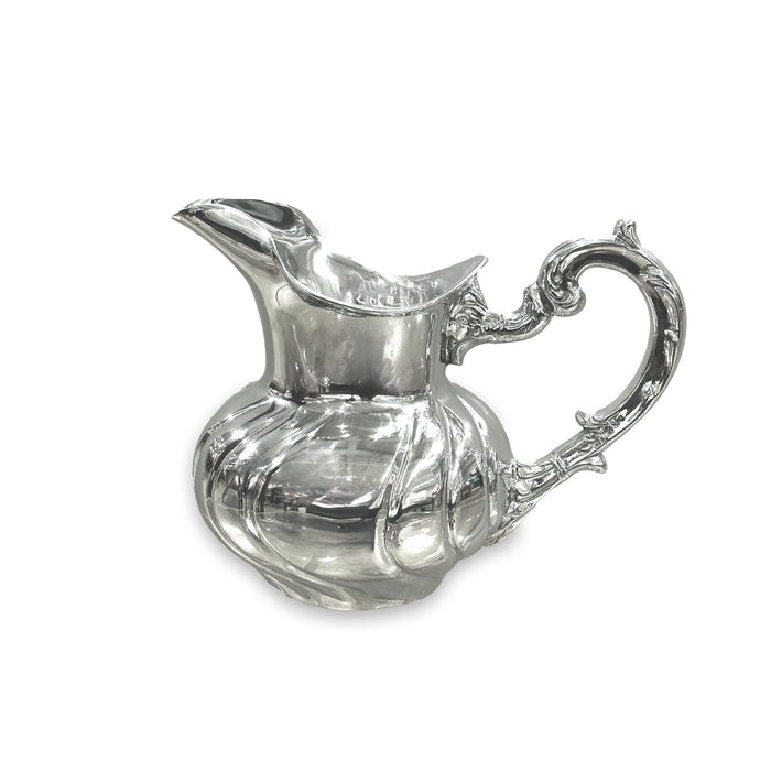 Vintage Silver Medium Pitcher | Bone & Brass