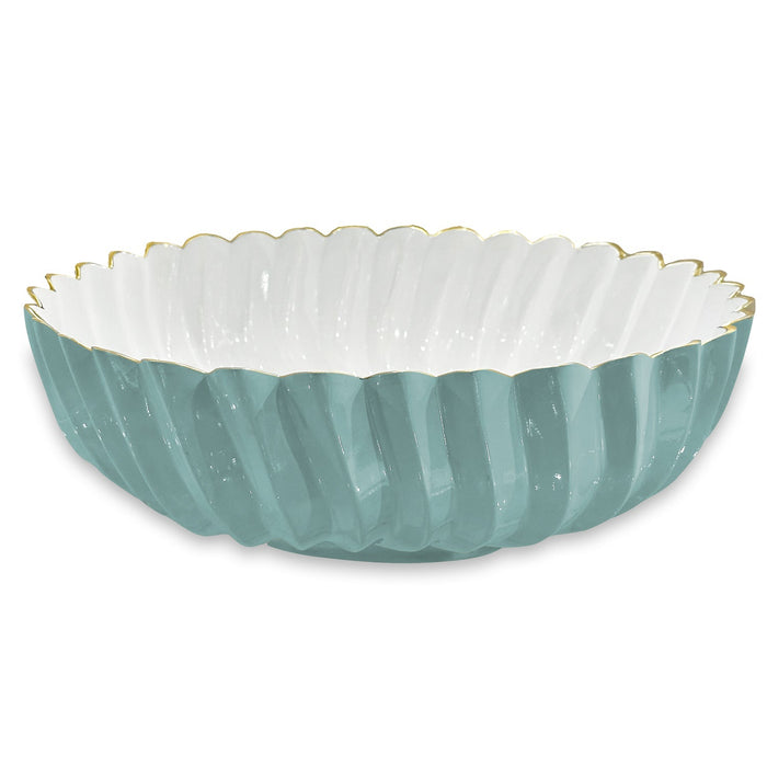 Encanto Orlando Large Bowl (Slate White) | Bone & Brass