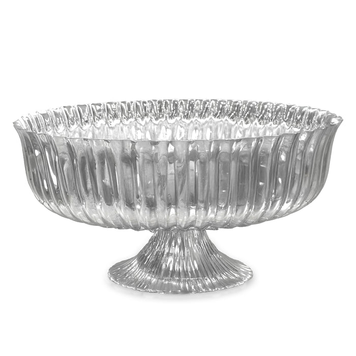 Vintage Vienna Large Centerpiece/Punchbowl Pedestal | Bone & Brass