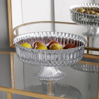 Vintage Vienna Large Centerpiece/Punchbowl Pedestal - Bowl View | Bone & Brass