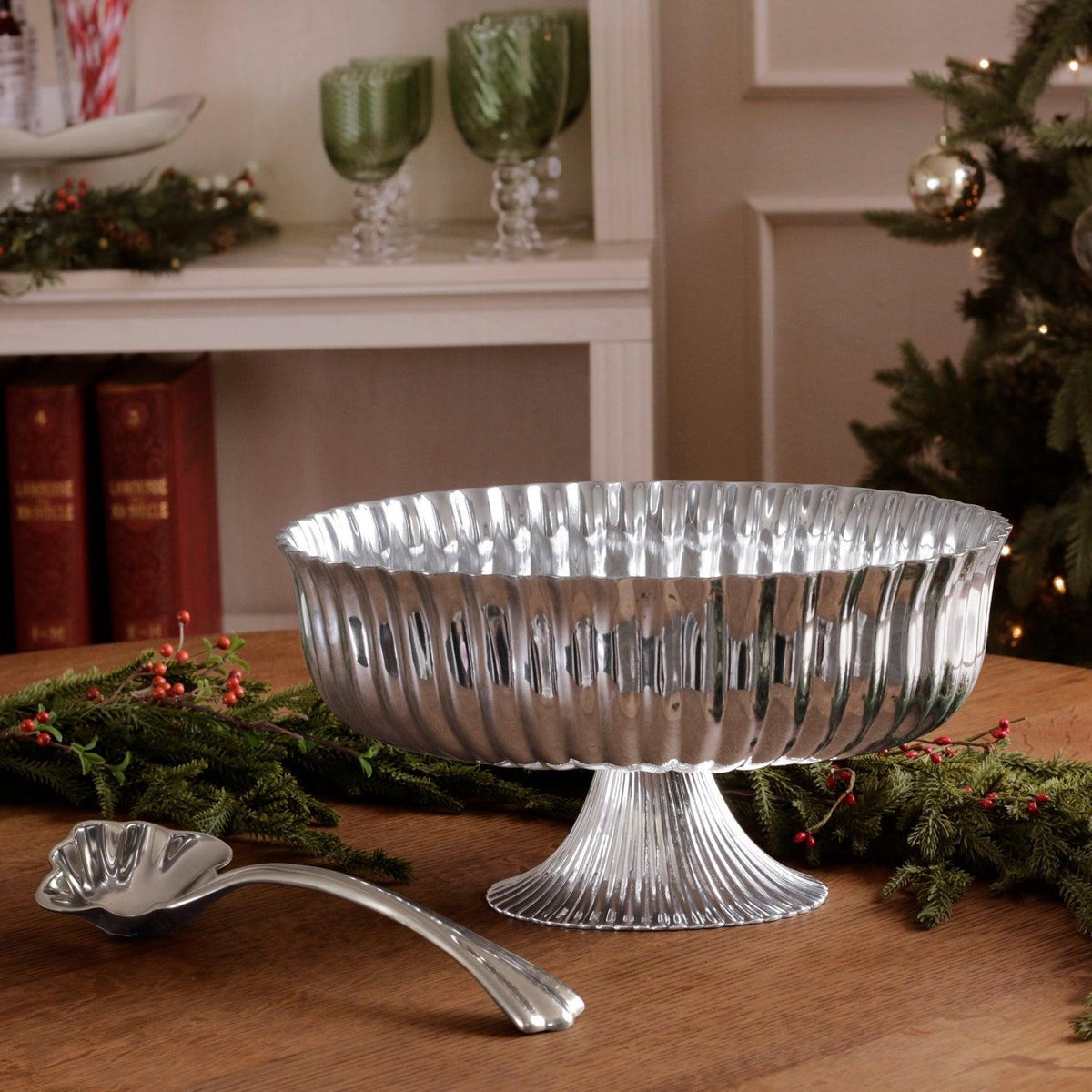 Vintage Silver Serving Ladle - Ladle Bowl Detail | Bone & Brass