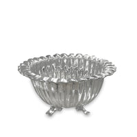 Vintage Vienna Footed Medium Bowl | Bone & Brass