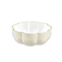 Encanto Calabaza Medium Bowl (Cream White) | Bone & Brass