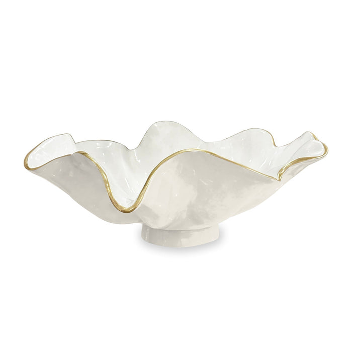 Encanto Aries Bowl (Cream White) | Bone & Brass