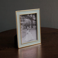 Frame Encanto Jason 4 x 6 (Slate) - Frame Side View | Bone & Brass