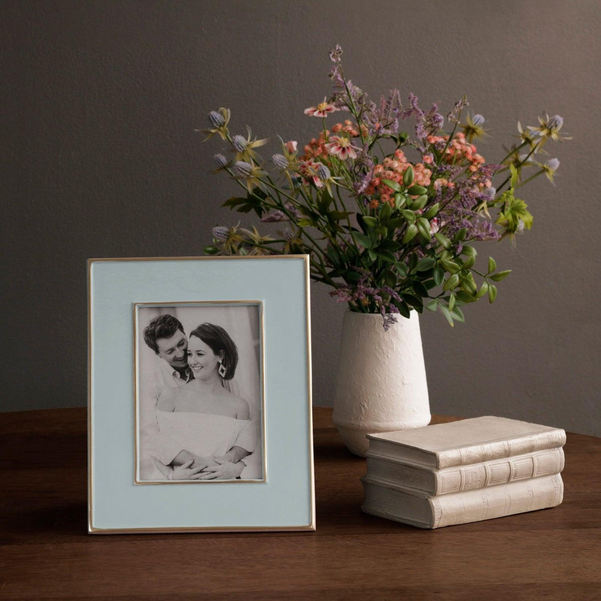 Frame Encanto Jason 5 x 7 (Slate) - Frame Side View | Bone & Brass