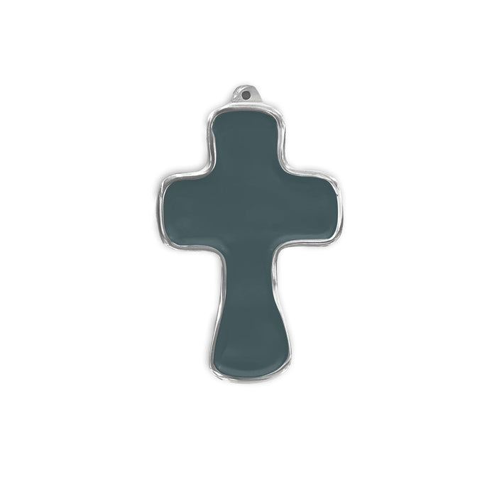 Encanto Athens Cross Ornament (Midnight) | Bone & Brass