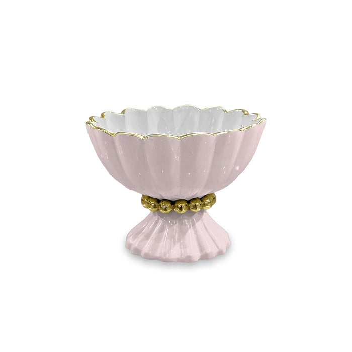 Encanto Vienna Mini Pedestal Spoon (Camellia White) | Bone & Brass