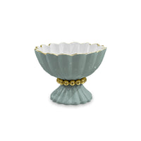Encanto Vienna Mini Pedestal Spoon (Slate White) | Bone & Brass