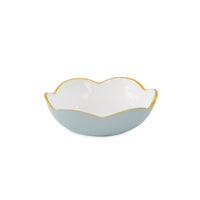 Encanto Amelia Mini Round Bowl Slate White | Bone & Brass