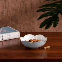 Encanto Amelia Mini Round Bowl Slate White - Bowl View | Bone & Brass