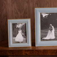 Frame Encanto Charlotte 5 x 7 Slate - Frame Corner Detail | Bone & Brass