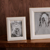 Frame Encanto Charlotte 5 x 7 Cream - Frame Side View | Bone & Brass