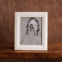 Frame Encanto Charlotte 8 x 10 Cream - Frame Side View | Bone & Brass