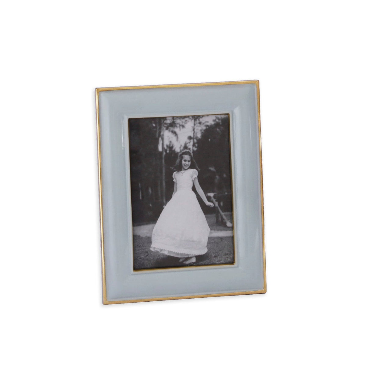 Frame Encanto Charlotte 4 x 6 Slate | Bone & Brass