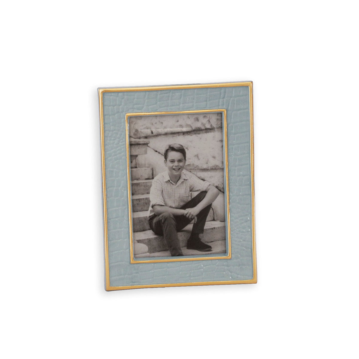 Frame Encanto Croc 4 x 6 Slate | Bone & Brass