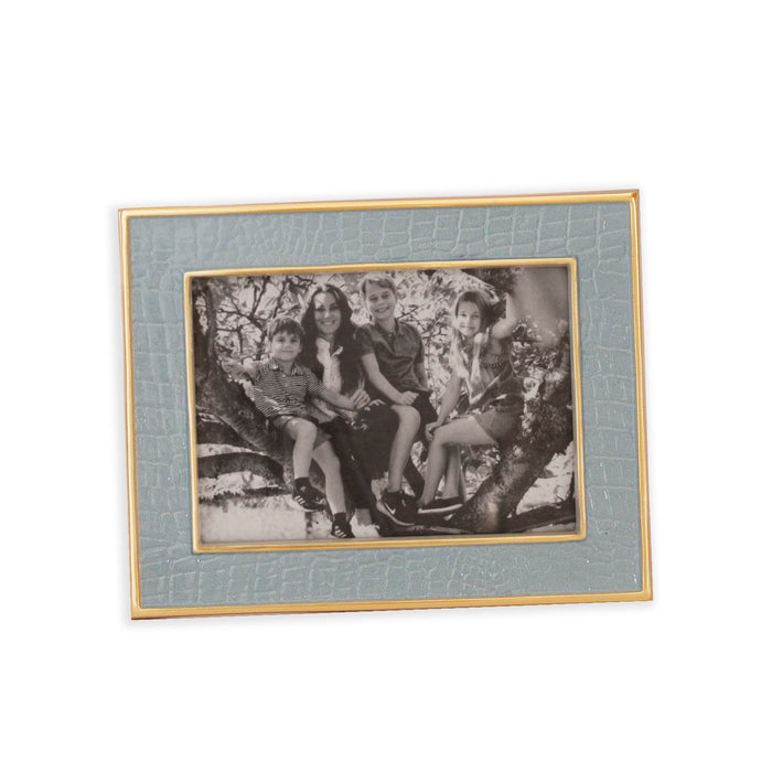 Frame Encanto Croc 5 x 7 Slate | Bone & Brass