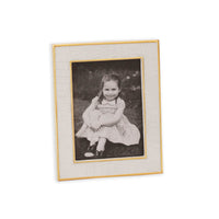 Frame Encanto Croc 5 x 7 Cream | Bone & Brass