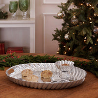 Vintage Swirl Oval Tray Handles