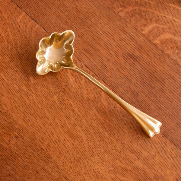 Sierra Modern Vintage Ladle Gold - Ladle Detail | Bone & Brass