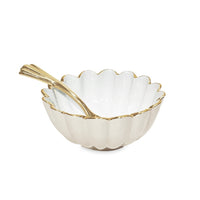 Encanto Vienna Mini Bowl Spoon Cream White | Bone & Brass