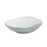 Encanto Nuevo Large Bowl (Slate & White) | Bone & Brass