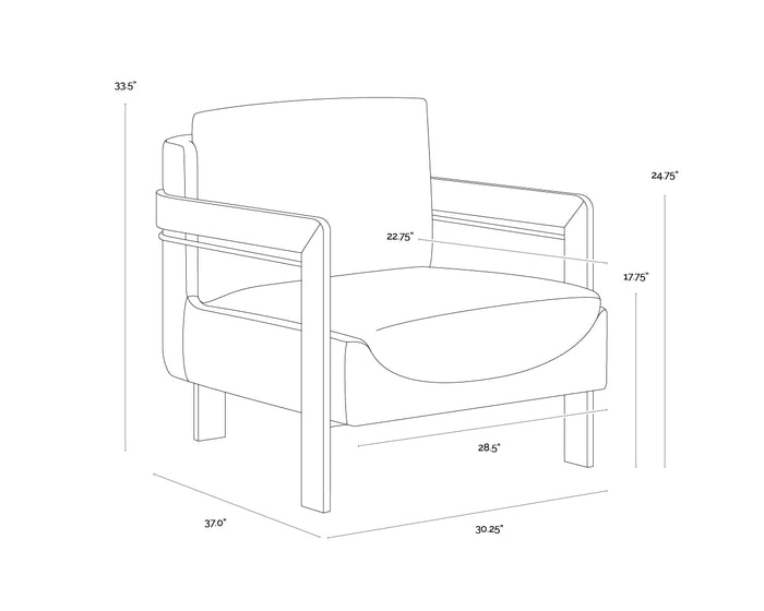 Garo Bravo Ash Lounge Chair