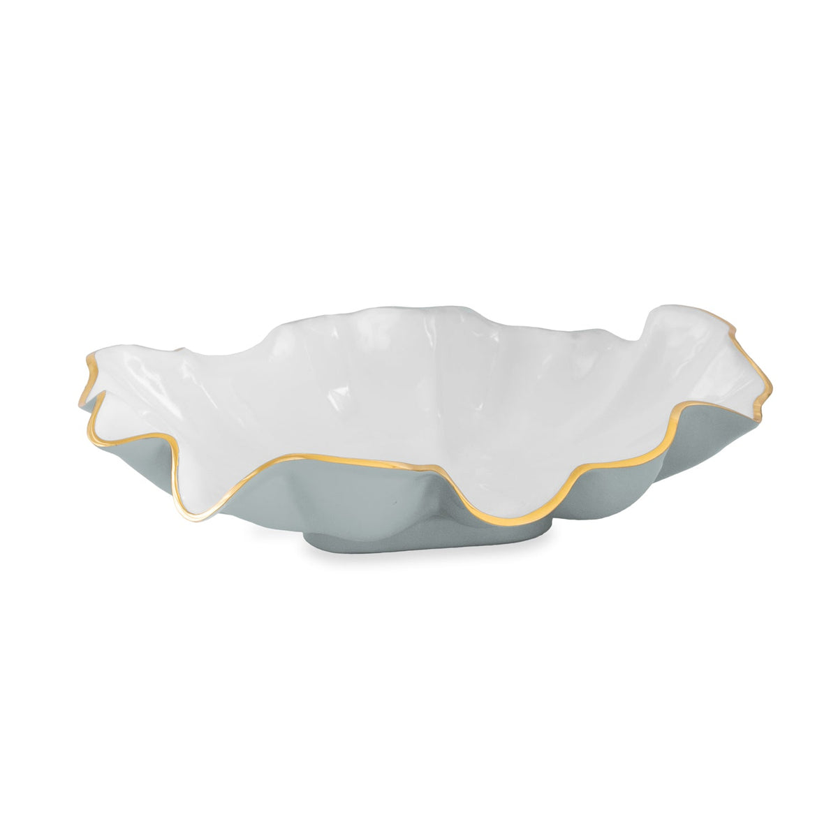 Encanto Aries Large Bowl (Slate & White) | Bone & Brass