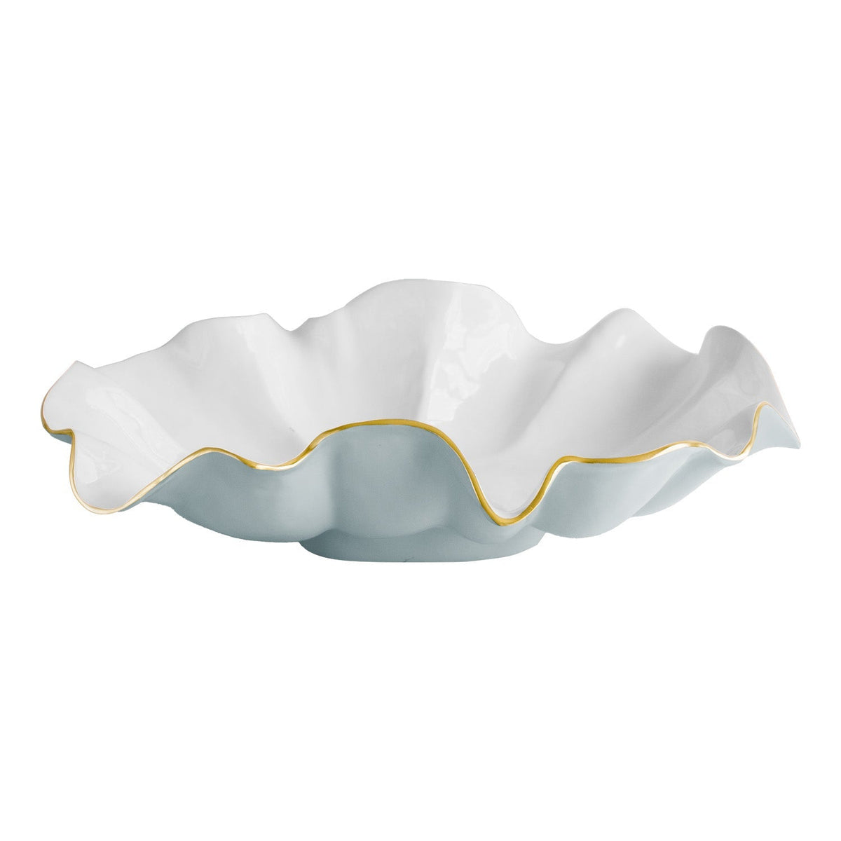 Encanto Aries Extra Large Bowl Slate White | Bone & Brass