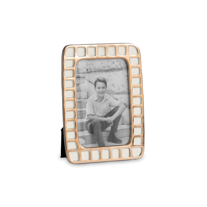 Encanto Mosaic Frame 4"x 6" (Cream)