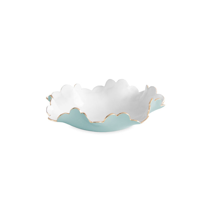 Encanto Colette Small Bowl (Turquoise White) | Bone & Brass