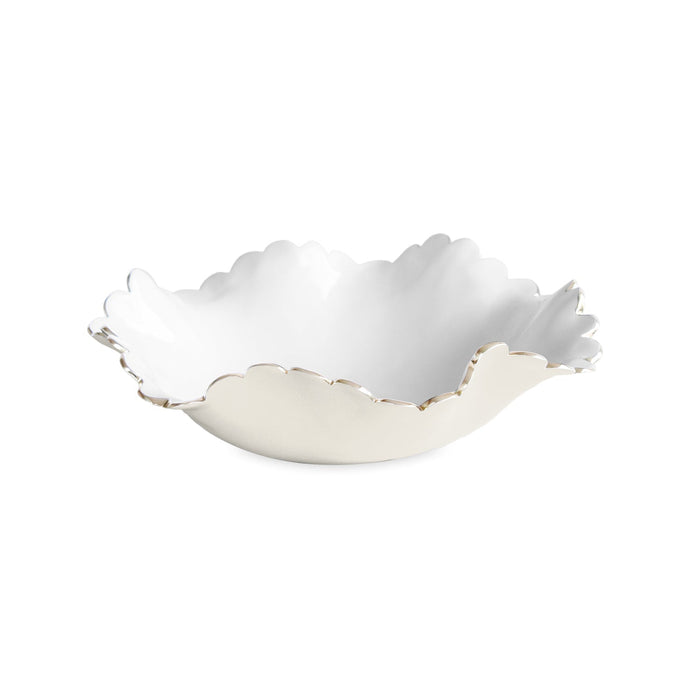 Encanto Colette Medium Bowl (Cream White) | Bone & Brass