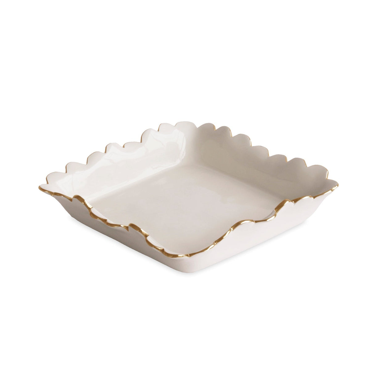 Encanto Colette Luncheon Napkin Holder (Cream) | Bone & Brass