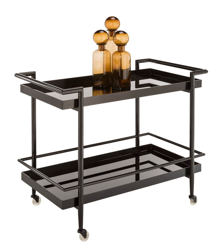 Livingston Bar Cart Black
