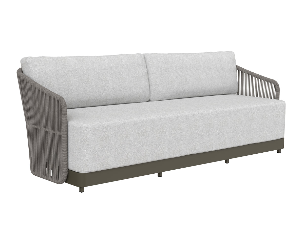 Allariz Warm Grey - Gracebay Light Grey Sofa
