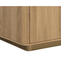 Kalla Rustic Oak Nightstand