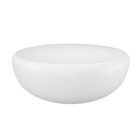 Lolite White Concrete Coffee Table | Bone & Brass