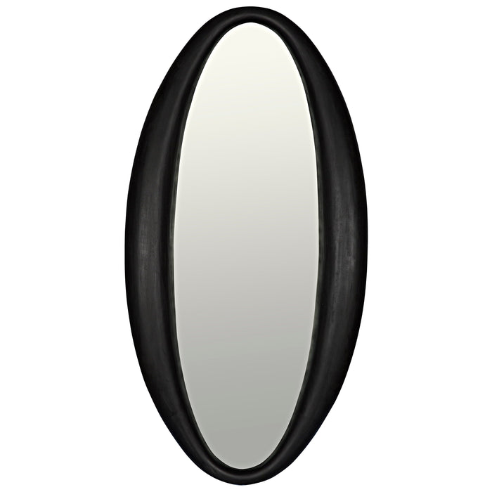 Woolsey Mirror Charcoal Black