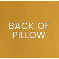 Abelia Navy Floral Throw Pillow - Pillow Fabric Detail | Bone & Brass